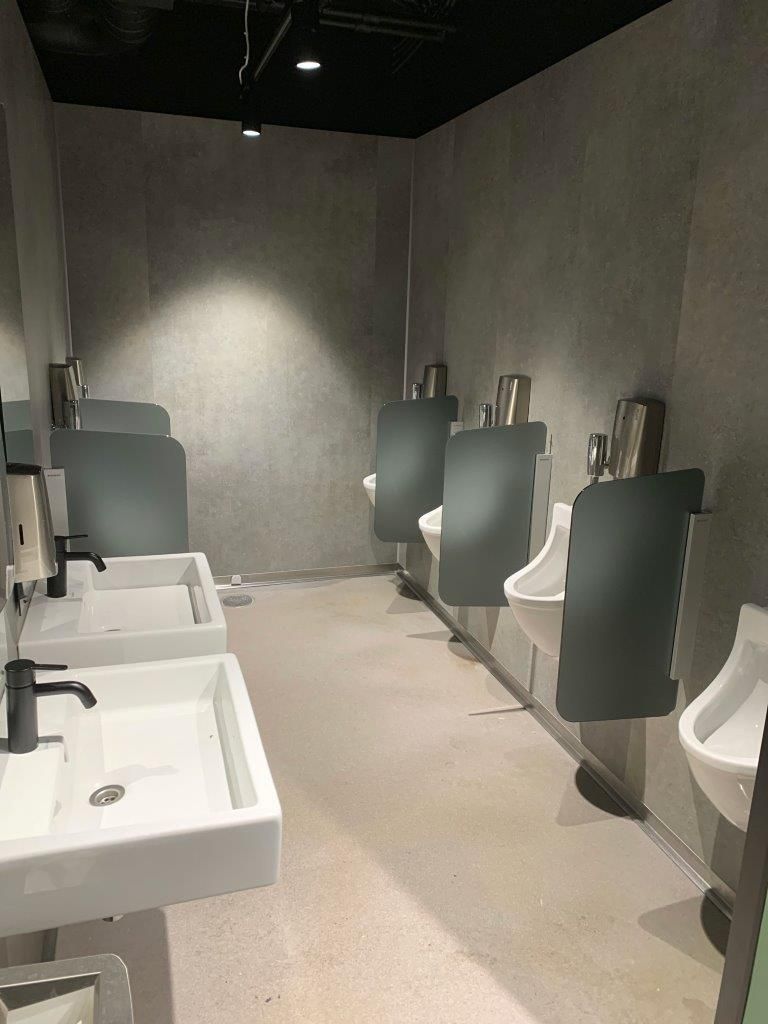 Toaletter på Vulkan