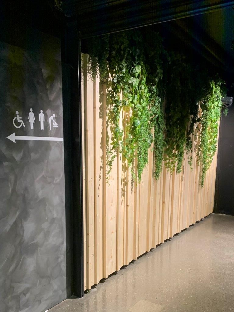 Toaletter på Vulkan