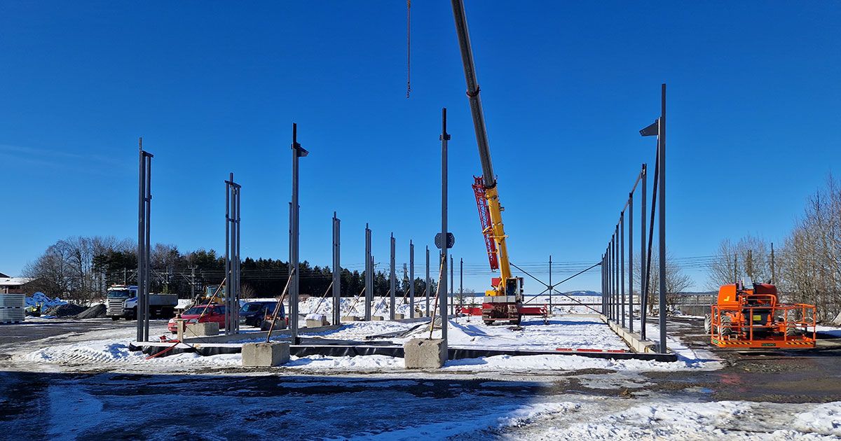 Møllervegen 7 - nytt næringsbygg og rehabilitering av eksisterende bygg